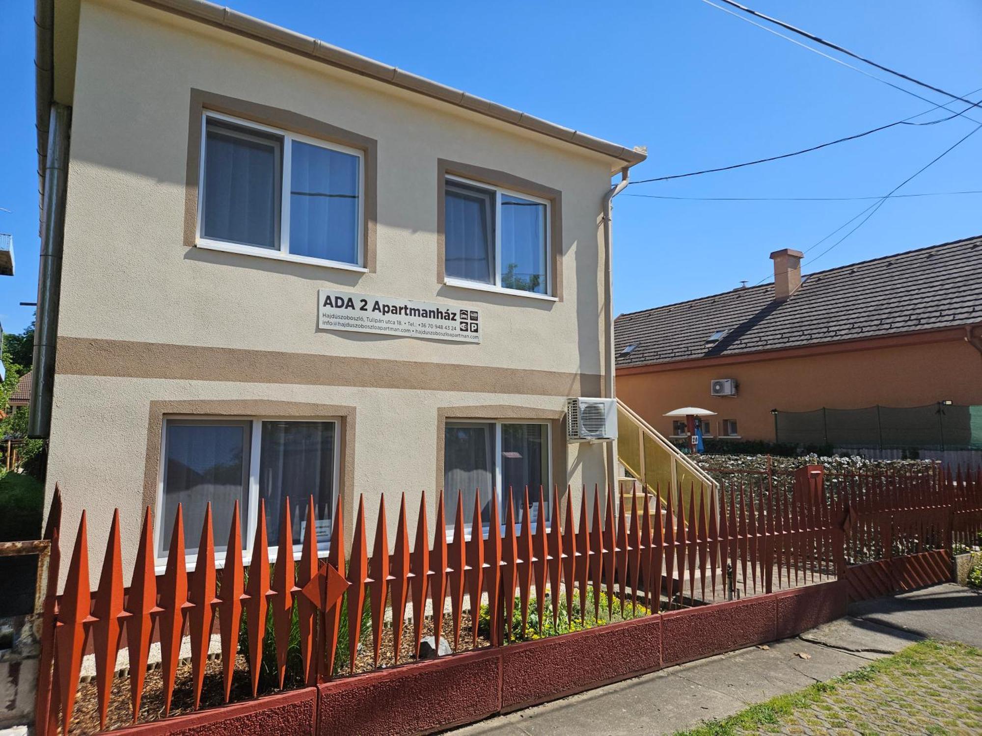 Ada 2 Apartmanhaz Hajdúszoboszló Εξωτερικό φωτογραφία